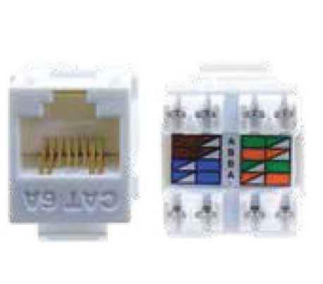 CAT6A HDJ Series UTP Keystone Jacks — diagram 1