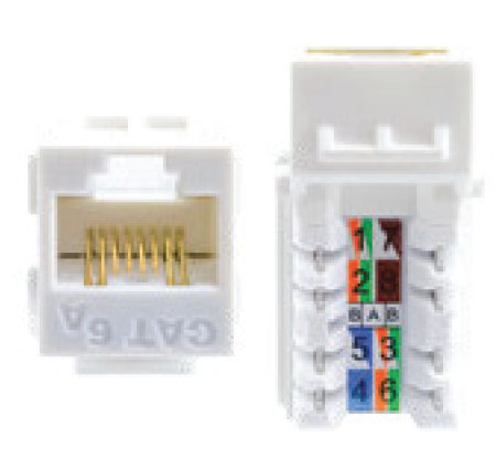CAT6A SDJ Series UTP Keystone Jacks — diagram 2