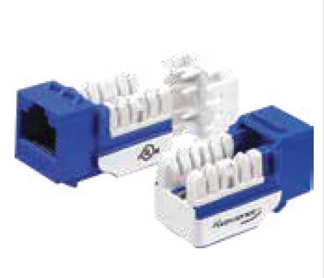 CAT5e HDJ Series UTP Keystone Jacks — diagram 1