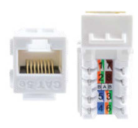 CAT5e HDJ Series UTP Keystone Jacks — diagram 2